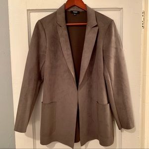 COPY - Premise Faux Suede blazer jacket